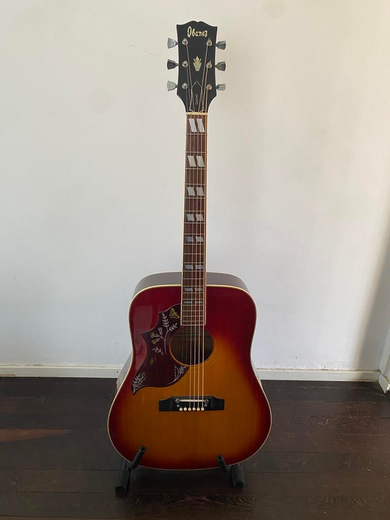 Ibanez Concord linkshandige linkshandige, Ophalen of Verzenden, Gebruikt, Met koffer