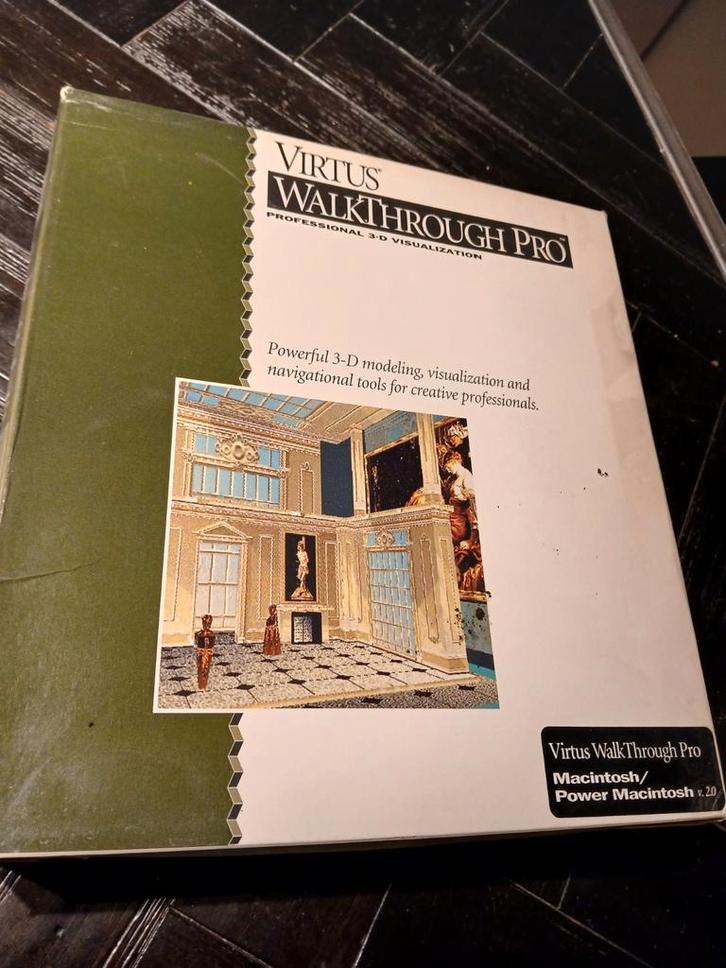 Virtus WalkThrough Pro 3D Visualisatie Software, Computers en Software, Ontwerp- en Bewerkingssoftware, Gebruikt, MacOS, Ophalen of Verzenden