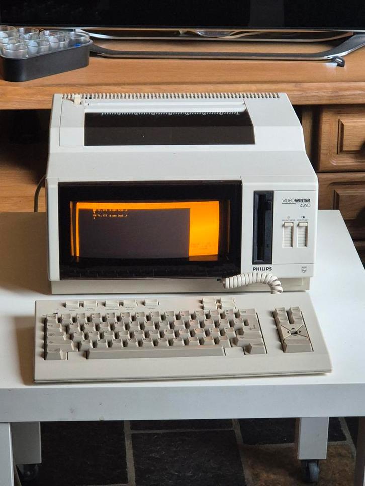 Philips 4260 VideoWriter, Diversen, Typemachines, Zo goed als nieuw, Ophalen