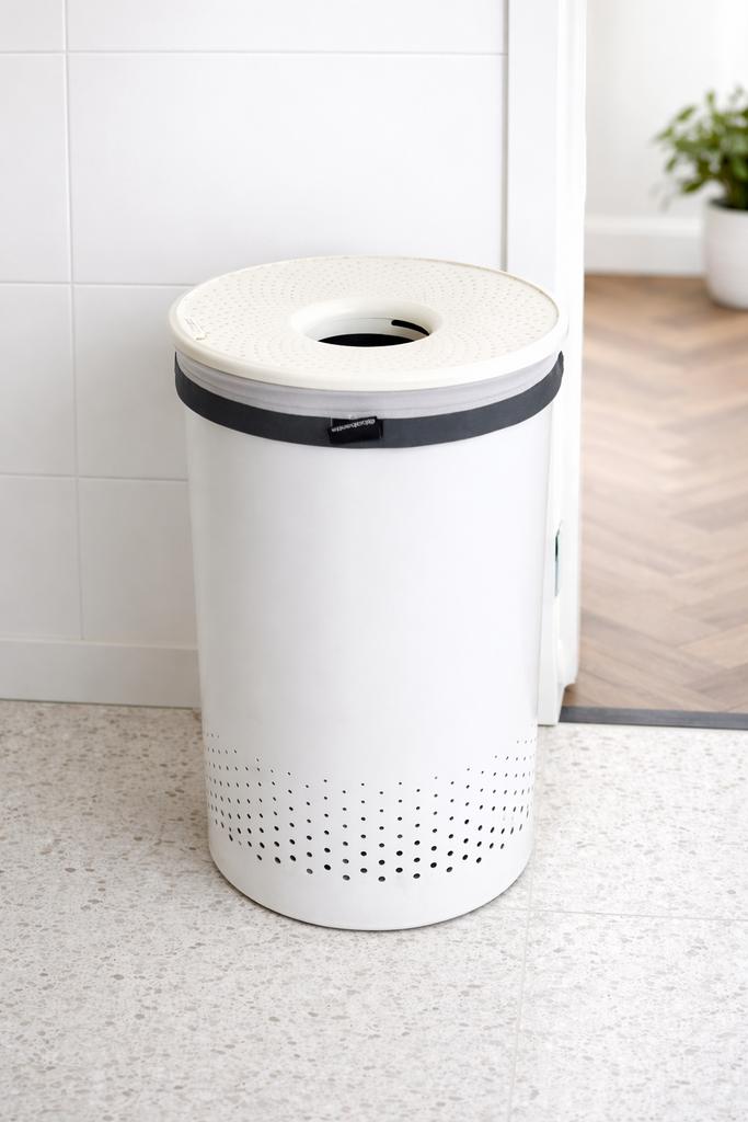Brabantia wasmand wasbox 60 liter beige / gebroken wit, Ophalen, Zo goed als nieuw, Wit, Overige typen