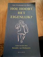 WK1.  Hoe Hoort Het Eigenlijk? - Amy Groskamp-ten Have, Ophalen of Verzenden, Gelezen