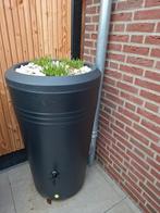 Elho Green Basics regenton met plantenbak, Ophalen, Kunststof, Gebruikt, Met kraantje