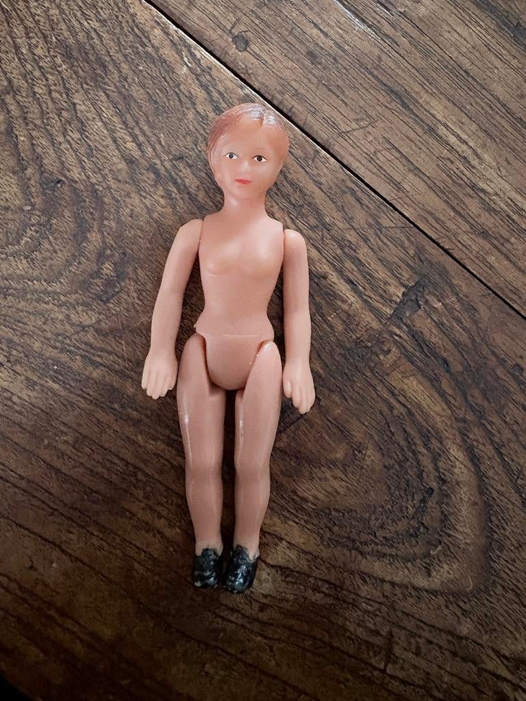 Vintage popje uit de jaren ‘60,, Verzamelen, Poppen, Ophalen of Verzenden, Zo goed als nieuw