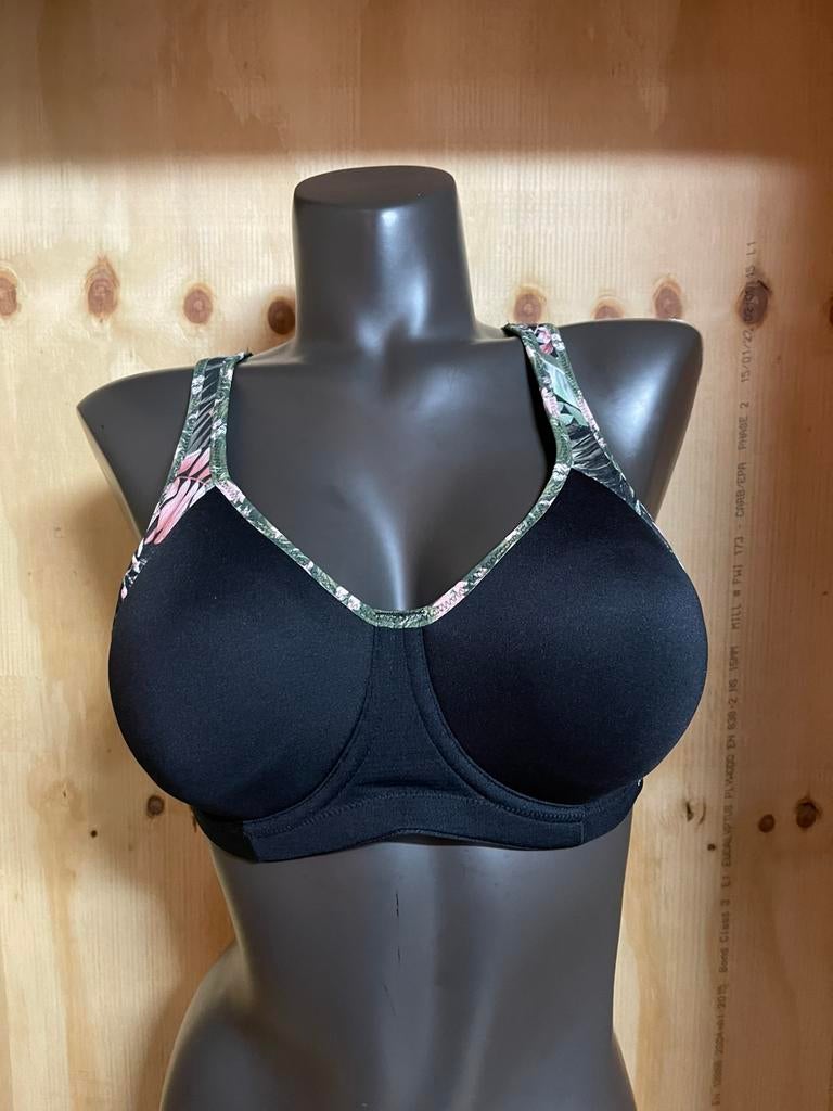 Freya sport bh eu maat 85b - 90b - 90c - 90f model sonic, Verzenden, Zwart, BH