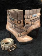 Guess laarzen met bijpassende riem, Hoge laarzen, Bruin, Ophalen of Verzenden, Zo goed als nieuw