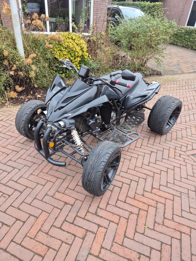 Jinling 250cc Quad Autokenteken, Ophalen