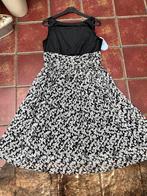 Dancing Days Lange jurk LE BON Zwart/Wit Merk Banned Maat L, Zwart, Maat 42/44 (L), Ophalen of Verzenden, Emmen