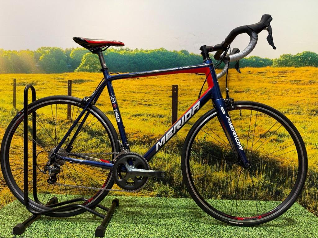 Merida Scultura 300 Bahrain-Merida Heren Blauw 2019, Overige merken, Gebruikt, -, - 0
-, NL