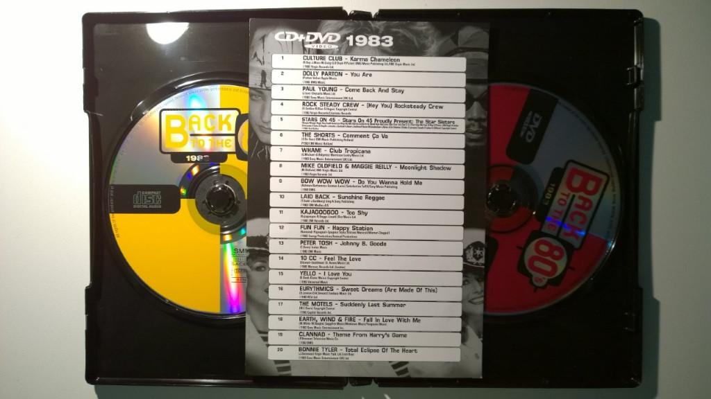 Back To The 80's 1983 (CD + DVD), Alle leeftijden, Ophalen of Verzenden, Zo goed als nieuw, Muziek en Concerten