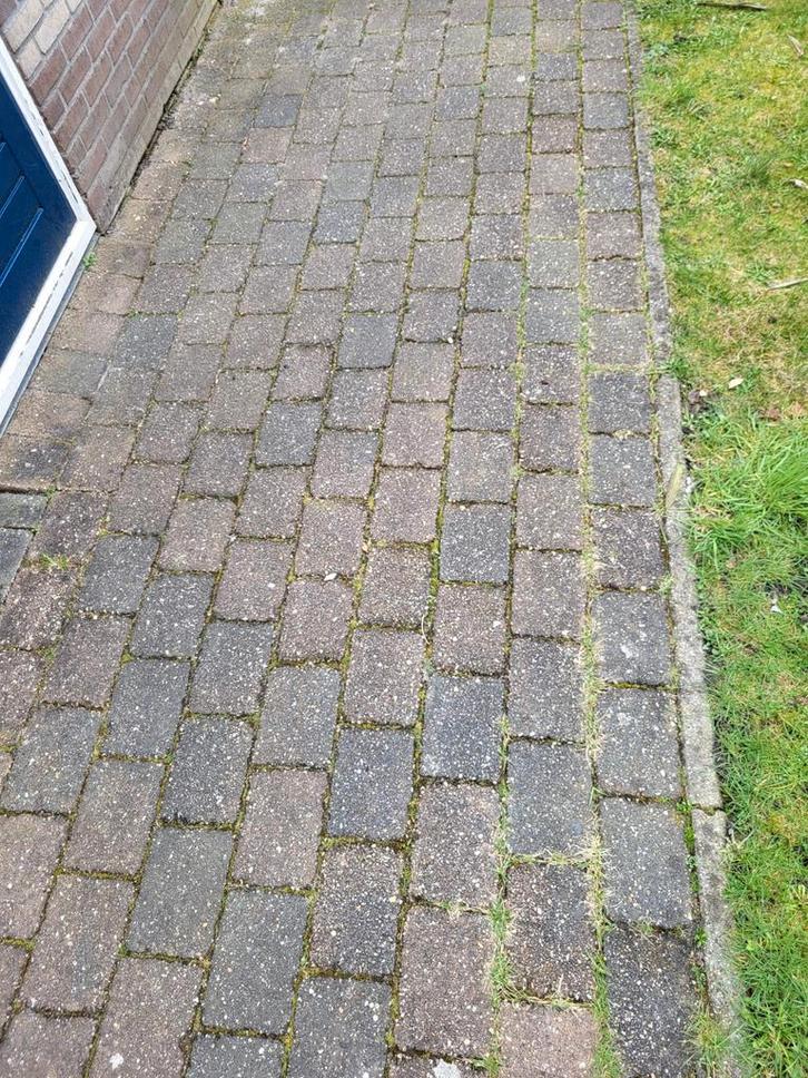 Gratis straatstenen  / koppelstones, Tuin en Terras, Tegels en Klinkers, Gebruikt, Klinkers, Beton, Ophalen