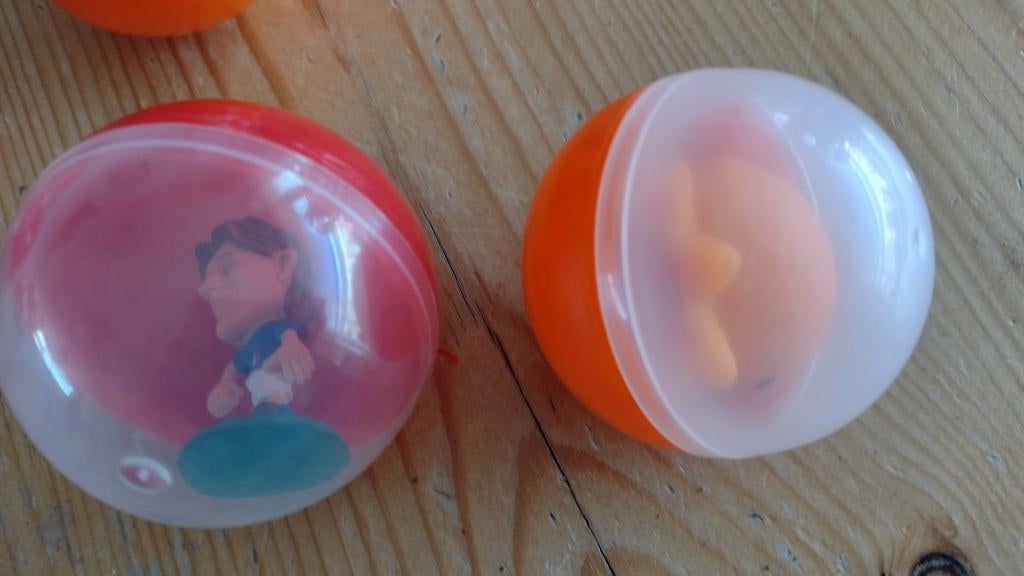 gachapon-capsule vintage automaat ballen verzamelobject, Ophalen of Verzenden, Nieuw