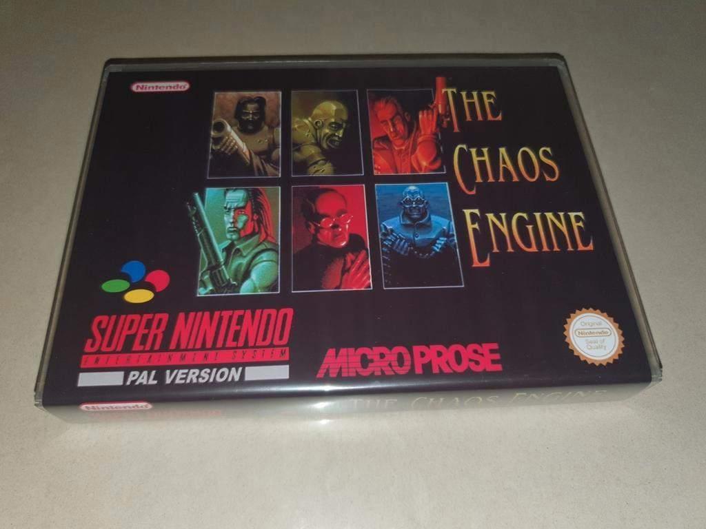 The Chaos Engine SNES Game Case, Spelcomputers en Games, Games | Nintendo Super NES, Avontuur en Actie, Verzenden, 1 speler, Zo goed als nieuw