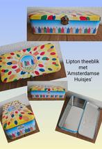 Lipton theeblik, scharnierdeksel, afsluitbaar, nieuwe staat!, Verzamelen, Blikken, Ophalen of Verzenden, Nieuw, Thee