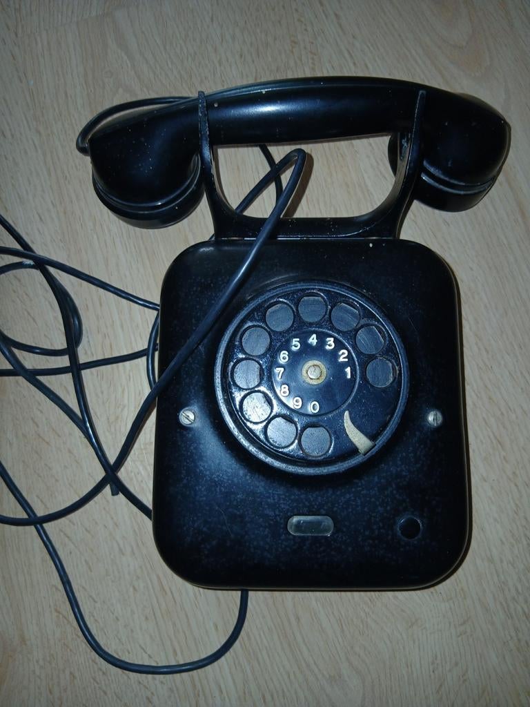 Bakeliet wandtelefoon, Telecommunicatie, Ophalen of Verzenden, Bakeliet