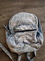Vintage spijkerstof rugzak - Gebruikt, Overige merken, Gebruikt, 25 tot 40 cm, Ophalen of Verzenden