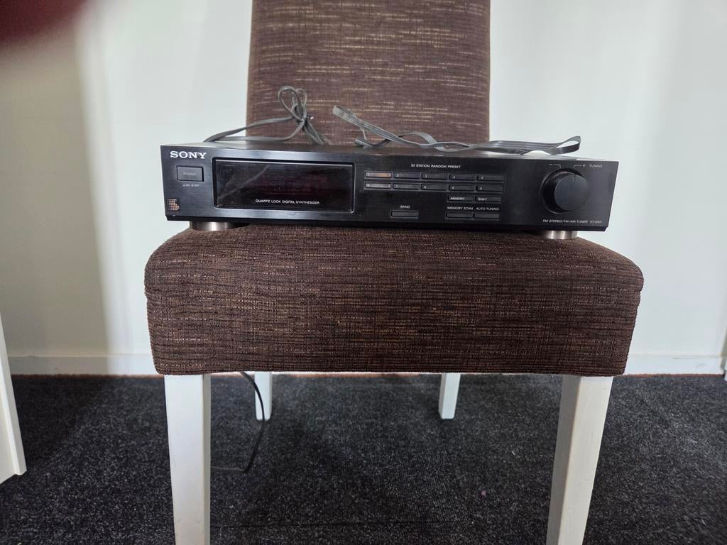 Sony ST-S101 FM/AM Tuner - Vintage Audio Apparaat, Ophalen, Gebruikt, Analoog