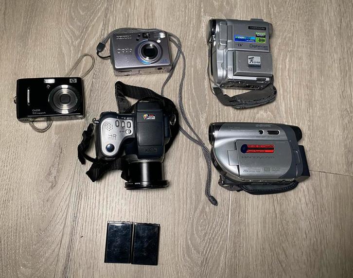 5x Digitale camera’s o.a. pentax en sony, Audio, Tv en Foto, Fotocamera's Digitaal, Zo goed als nieuw, Compact, Pentax, Ophalen of Verzenden