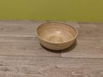 Houten fruitschaal, Huis en Inrichting, Ophalen, Gebruikt, Schaal, Rond