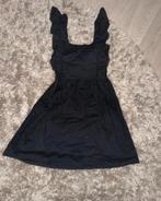 Most Wanted Poplin Pompom Jurk Zwart - Maat S, Ophalen of Verzenden, Zo goed als nieuw, Maat 36 (S), Zwart