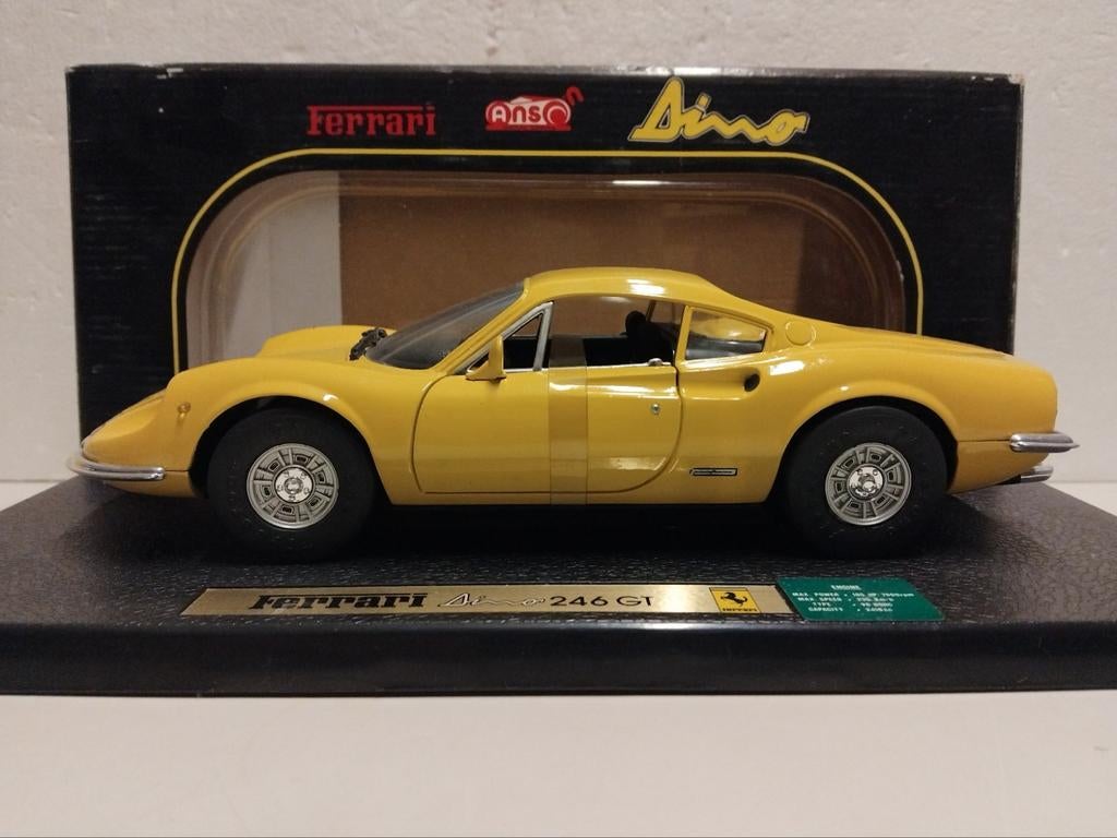 Anson SB 1/18 - Ferrari 246 GT Dino Rouge