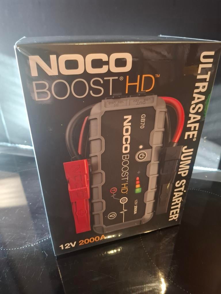 NOCO GB70 Boost HD Jumpstarter - Nieuw in verpakking, Auto diversen, Jumpstarters, Ophalen of Verzenden, Nieuw