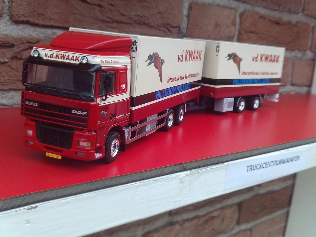 WSI  Daf  95  XF  Space  Cab  van  van  der  Kwaak., Ophalen of Verzenden, Nieuw, Bus of Vrachtwagen, Wsi