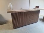 Balie akoestische panelen steigerhout toonbank WEEKEND SALE, Huis en Inrichting, Ophalen of Verzenden