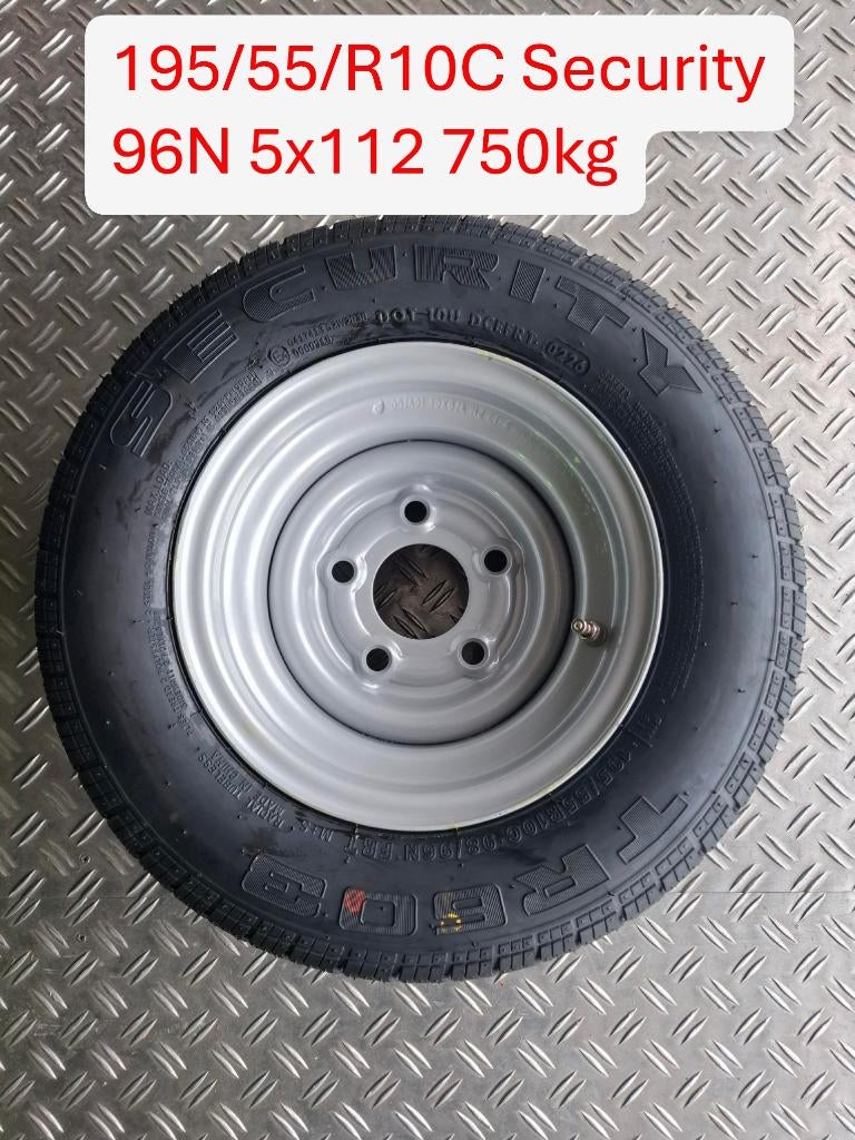Nieuwe partij aanhangerwielen te koop 10/13 inch, Ophalen of Verzenden, Nieuw