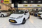Ford Fiesta 1.25 Limited Bovag Garantie Airco (bj 2011), Euro 5, Gebruikt, 4 cilinders, Wit
