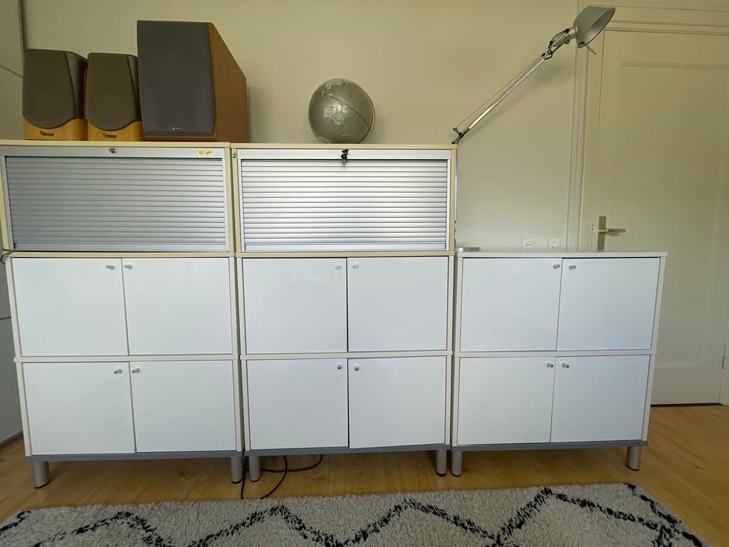 IKEA opbergkast met roldeuren en deurtjes, Ophalen, Gebruikt