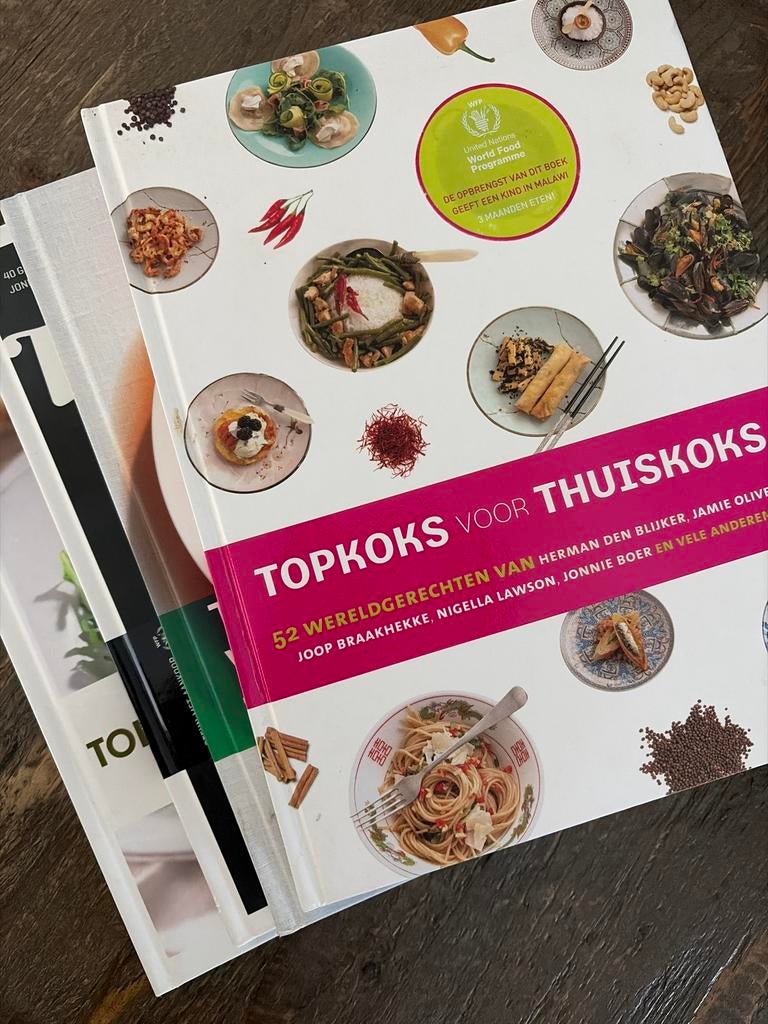 Topkoks voor Thuiskoks - 4-delige Kookboekenset, Boeken, Kookboeken, Ophalen of Verzenden, Gelezen, Hoofdgerechten