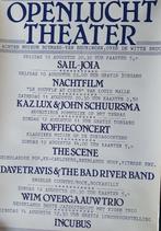 Poster Openluchttheater Rotterdam - programma 10/14-8-1979, Rechthoekig Staand, Verzenden, Zo goed als nieuw, A1 t/m A3