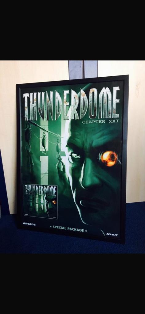 Thunderdome 21 poster, Alle leeftijden, Ophalen of Verzenden, Zo goed als nieuw, Overige genres