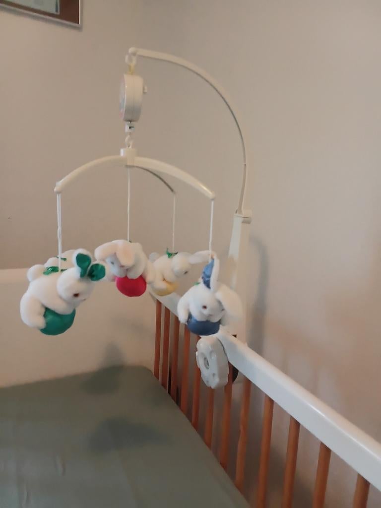 Muziek mobiel baby - Konijntjes, Ophalen