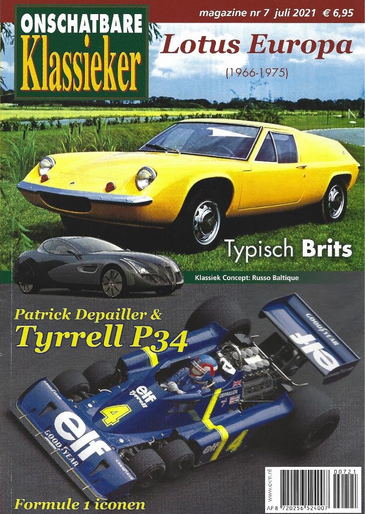 Onschatbare Klassieker reportage Lotus Europa, Ophalen of Verzenden, Gelezen, Overige merken