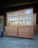 Oude Buffetkast | Schoolkast | Teak Winkelkast #2740, Ophalen of Verzenden