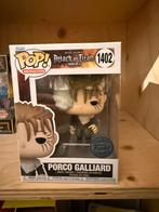 Funko Pop Attack on Titan Porco Galliard 1402, Ophalen, Zo goed als nieuw