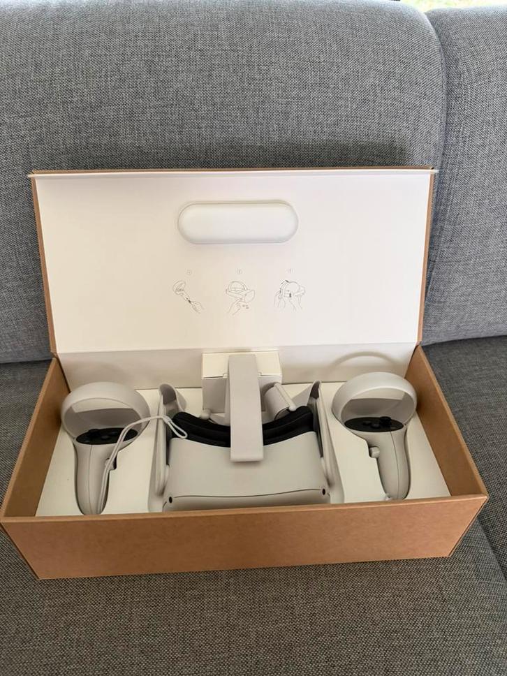 Oculus Quest 2 VR Bril – Goede Staat – Compleet, Spelcomputers en Games, Games | Overige, Zo goed als nieuw, Avontuur en Actie