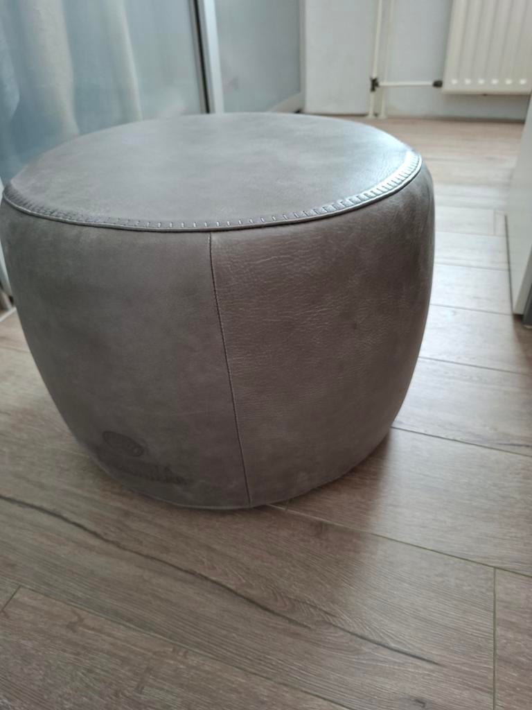 Poef van Het Anker Fred de la Bretoniere, Huis en Inrichting, Minder dan 50 cm, Verzenden, Rond, Zo goed als nieuw