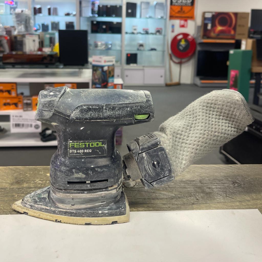 Festool DTS 400 REQ Deltaschuurmachine, Doe-het-zelf en Verbouw, Gereedschap | Schuurmachines, Festool, Zo goed als nieuw, Support@festool.com