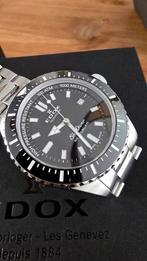 Edox SkyDiver Neptunian Automatic 1000m duikhorloge, Overige merken, Staal, Gebruikt, Staal