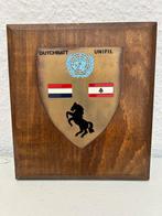 Wapenschild Dutchbatt Unifil, Verzamelen, Ophalen, Landmacht, Overige gebieden, Embleem of Badge