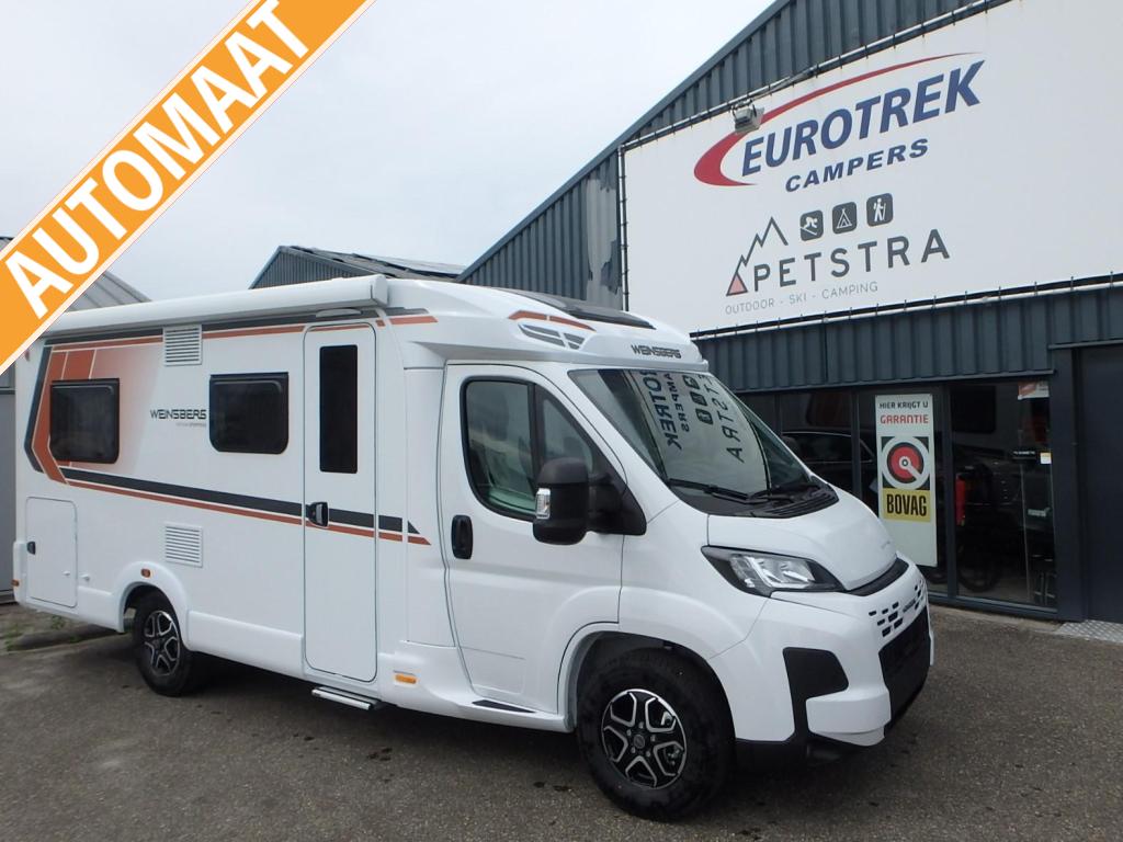 Weinsberg Pepper 600 MF, Caravans en Kamperen, Campers, Bedrijf, tot en met 2, Half-integraal, Weinsberg, Fiat, Diesel, Automaat