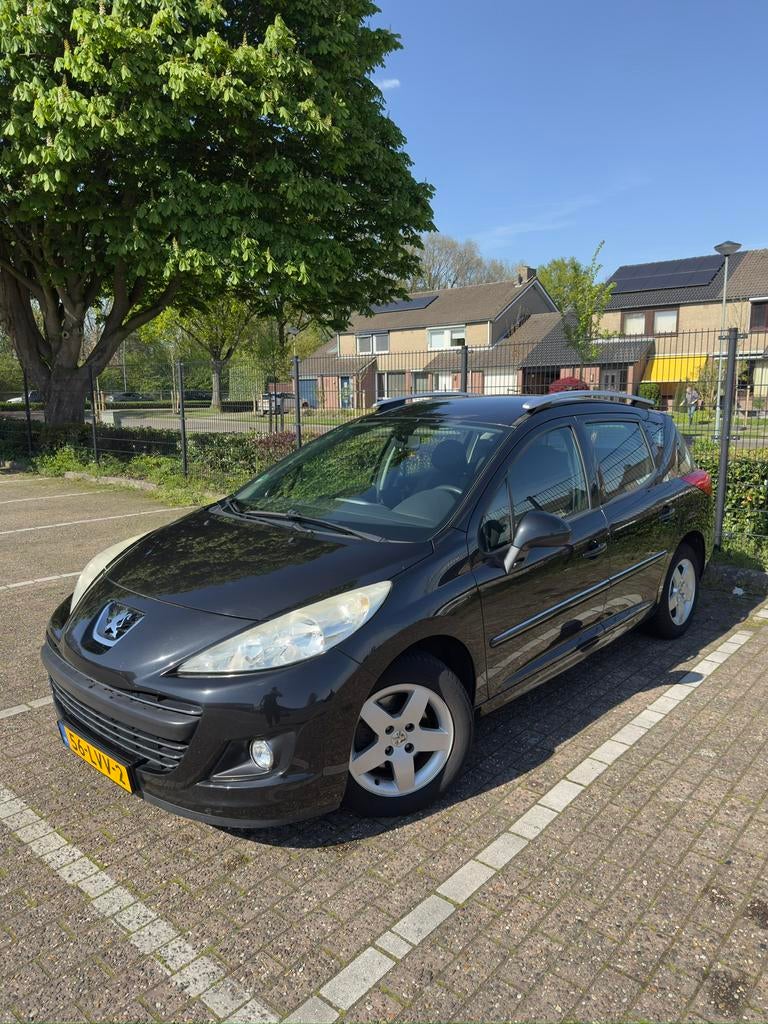 Peugeot 207 1.4 VTI 16V SW 2010 Zwart, Voorwielaandrijving, Stof, 600 kg, Zwart
