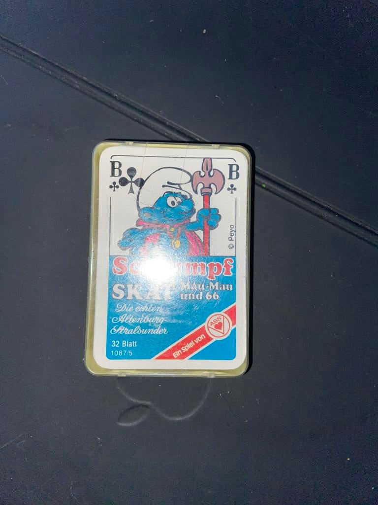 Smurf mini kaarten van de smurfen, Ophalen of Verzenden, Zo goed als nieuw