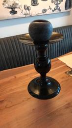 Kandelaar zwart riverdale, Ophalen of Verzenden, Zwart, Metaal, 25 tot 50 cm