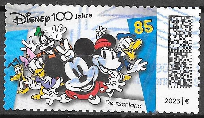 Duitsland: Mi. 3756 uit 2023 disney, Postzegels en Munten, Postzegels | Europa | Duitsland, Gestempeld, 1990 tot heden, Ophalen of Verzenden