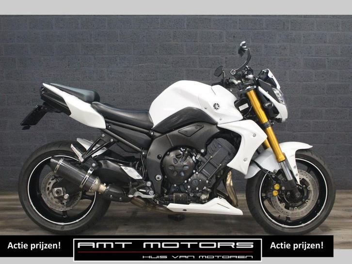 YAMAHA FZ 8 ABS (bj 2012) Parelmoer wit metallic, Motoren, Motoren | Yamaha, Bedrijf, Naked bike, 4 cilinders, Motorrijbewijs A