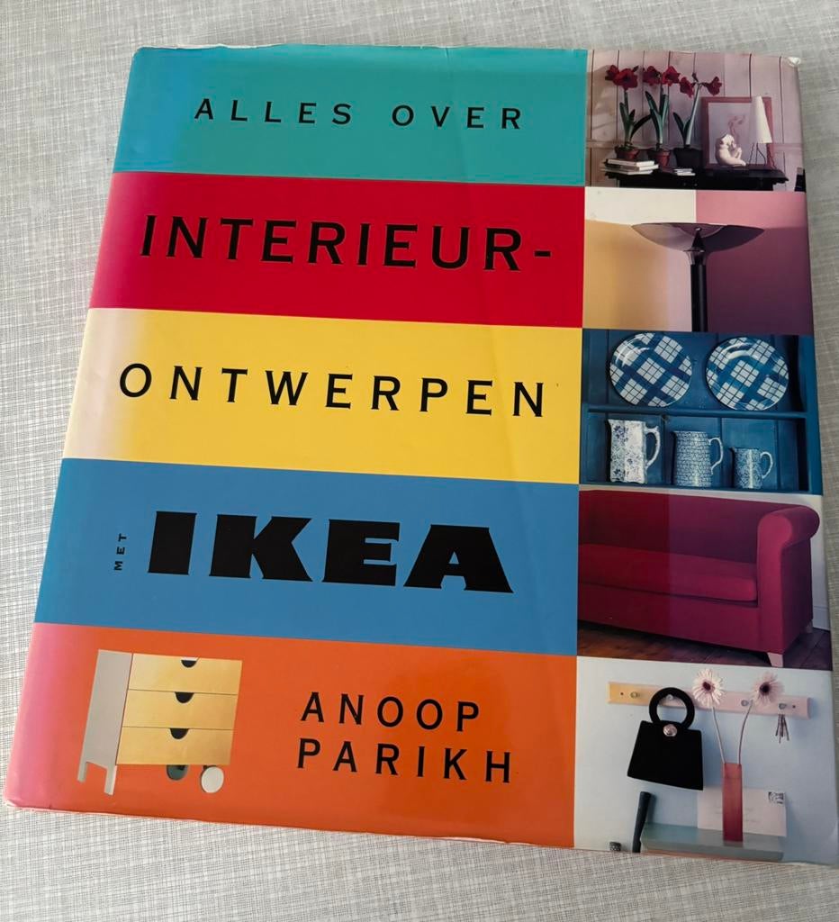 A.Parikh boek Alles over Ikea interieur ontwerpen, Ophalen of Verzenden, Zo goed als nieuw, Interieur en Design