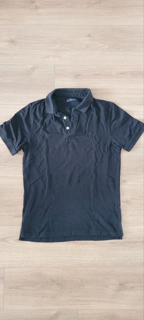 JACK & JONES polo (maat M), Kleding | Heren, Polo's, Maat 48/50 (M), Zwart, Ophalen of Verzenden, Zo goed als nieuw